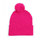 Yah Got Me Pom Pom Knit Cap
