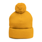 Yah Got Me Pom Pom Knit Cap
