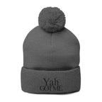 Yah Got Me Pom Pom Knit Cap