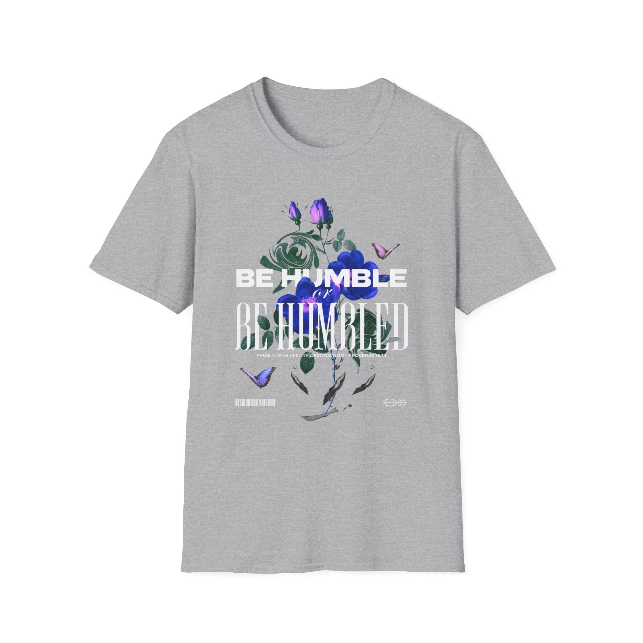 Be Humble or Be Humbled – Women's Floral Script Tee