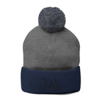 Yah Got Me Pom Pom Knit Cap