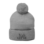 Yah Got Me Pom Pom Knit Cap
