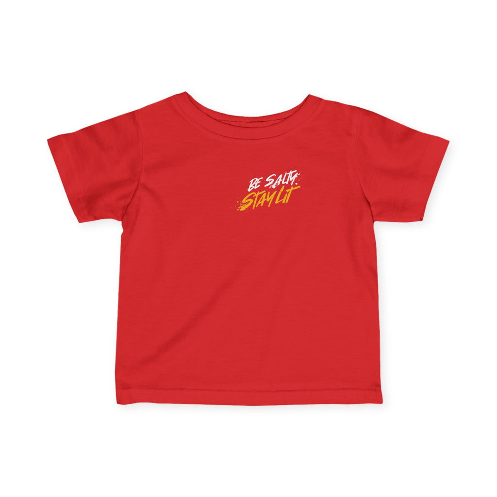 Infant Tee — "Be Salt, Stay Lit" Baby Shirt (Matthew 5:13-14)