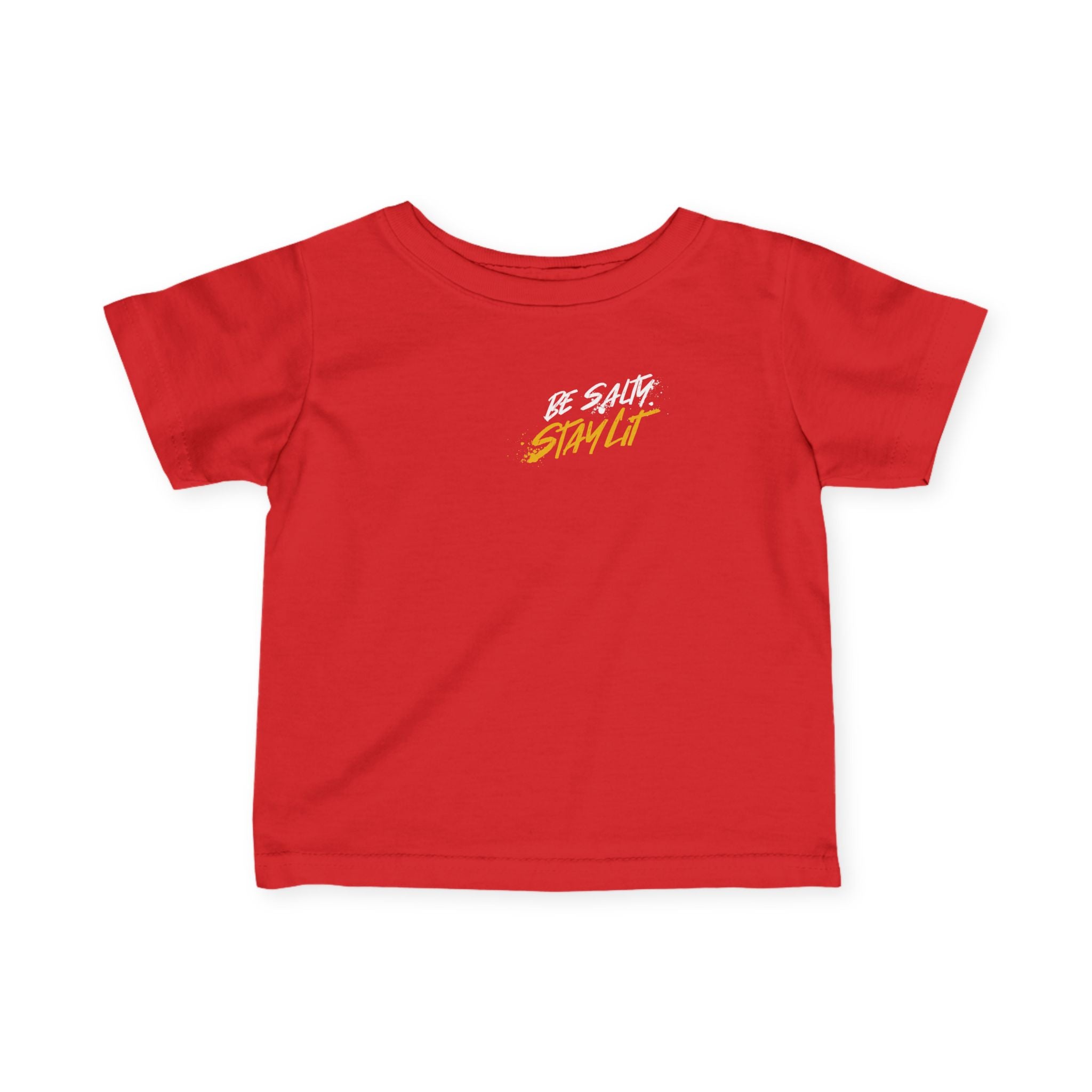Infant Tee — "Be Salt, Stay Lit" Baby Shirt (Matthew 5:13-14)