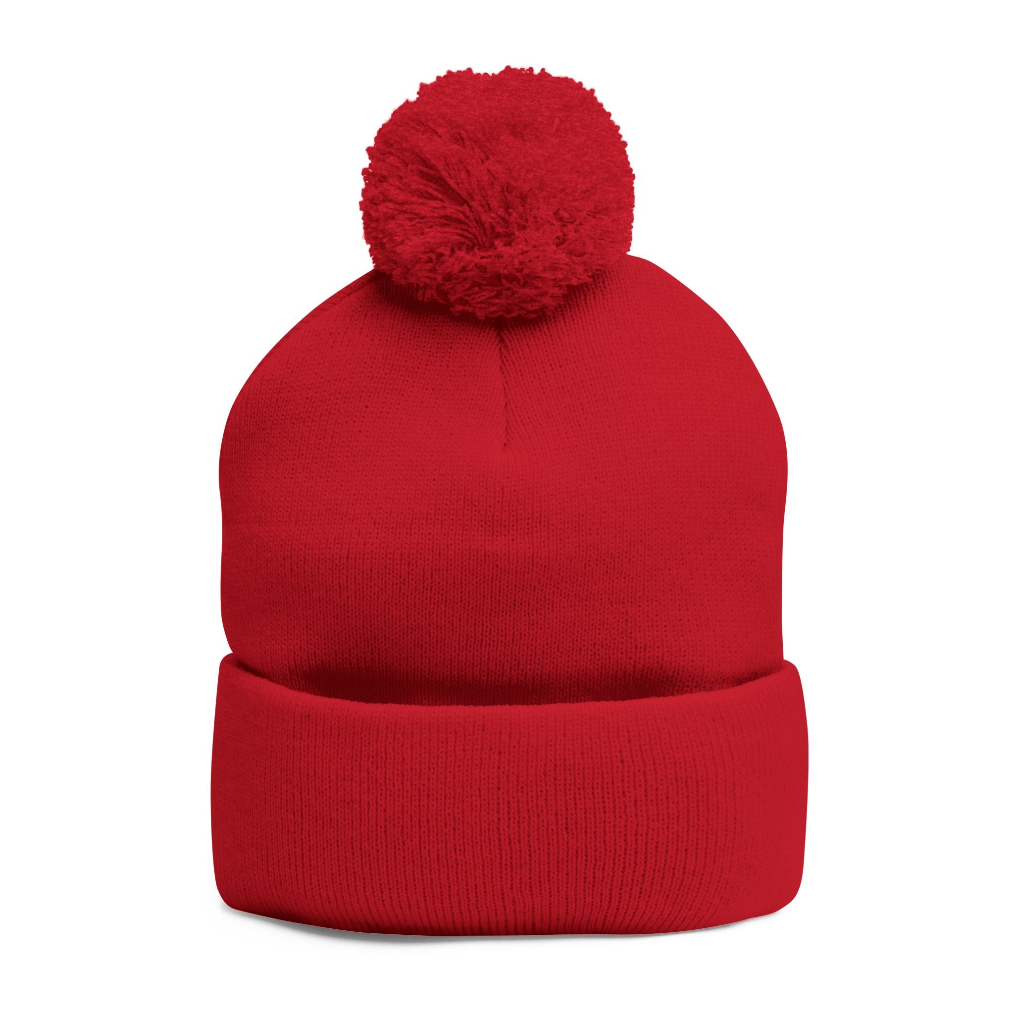 Yah Got Me Pom Pom Knit Cap