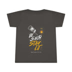 Toddler T-Shirt "Be Salty Stay Lit" – Cute Salt Shaker Graphic Tee for Kids