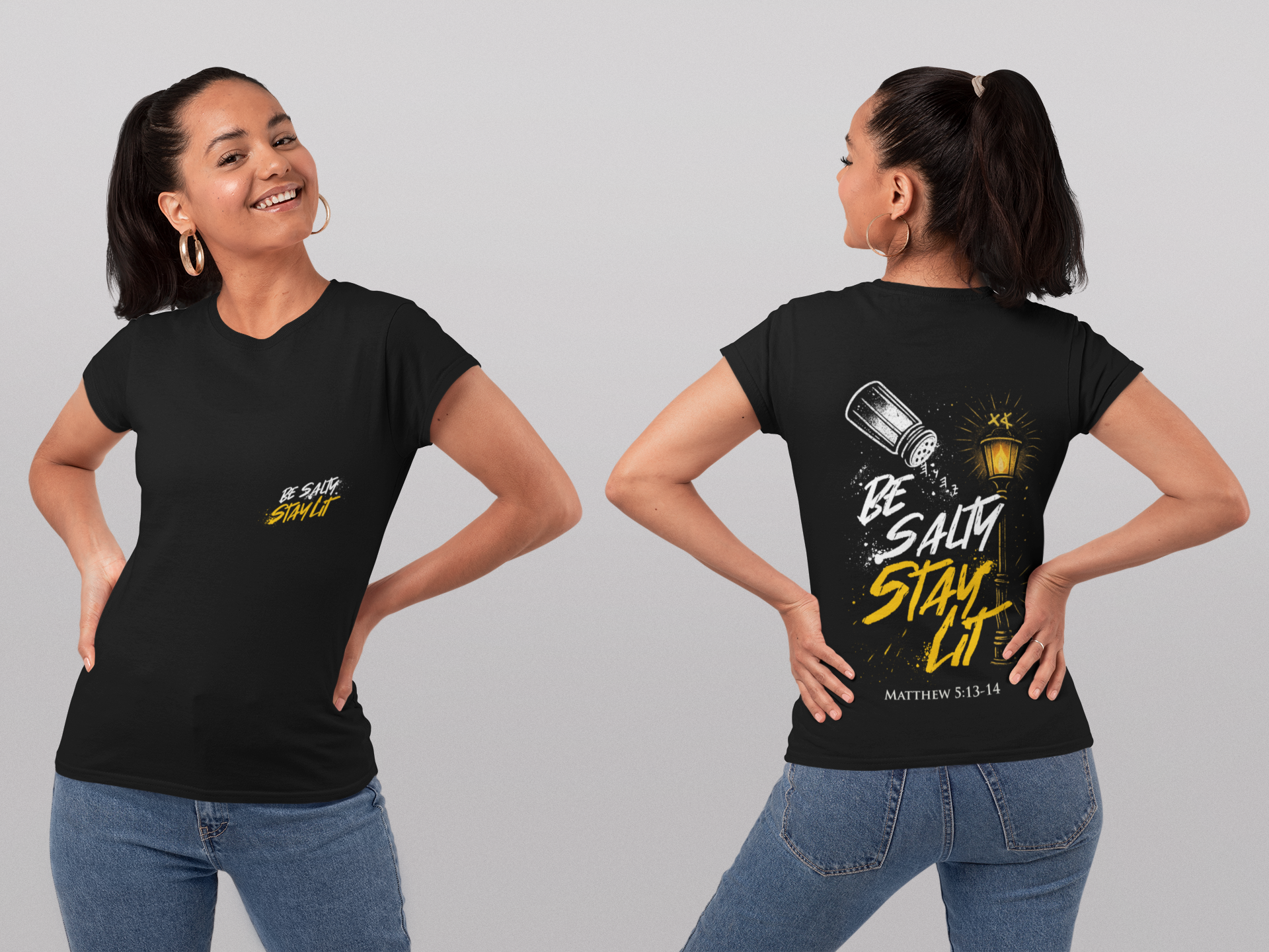 Be Salty. Stay Lit. Women’s Soft Style Tee