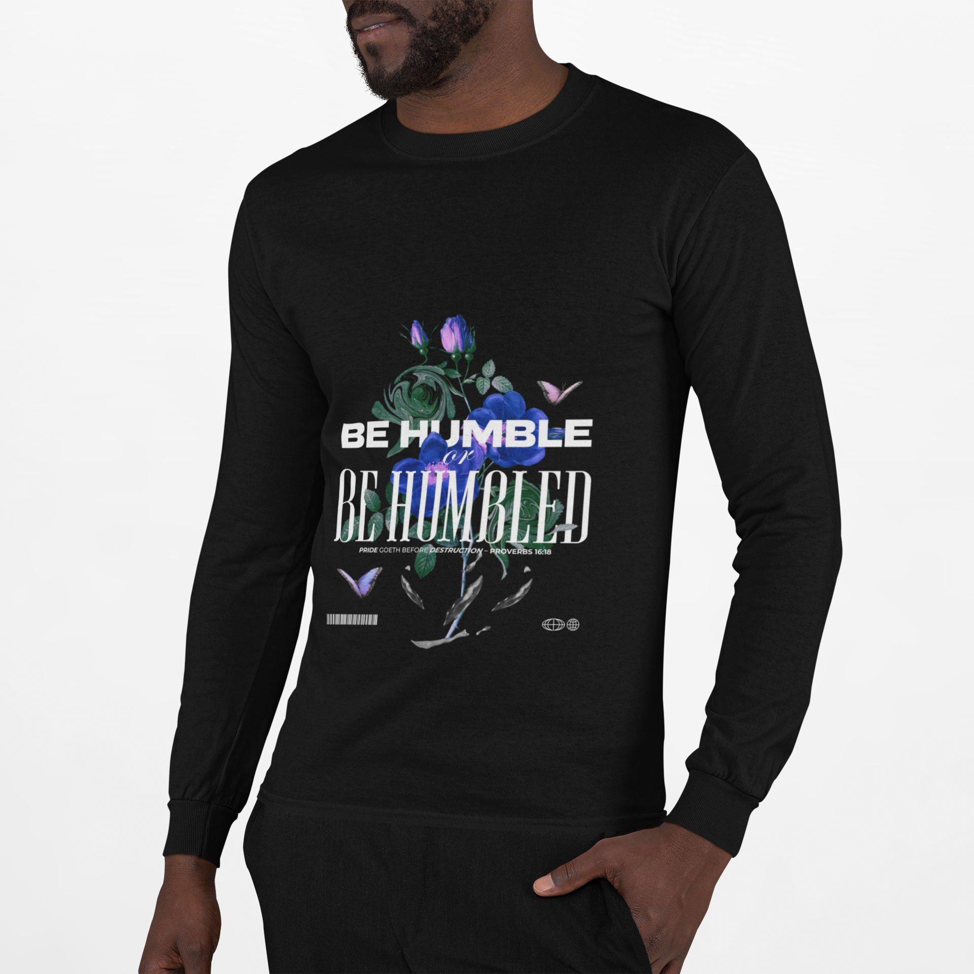 Be Humble or Be Humbled — Men’s Long Sleeve Tee