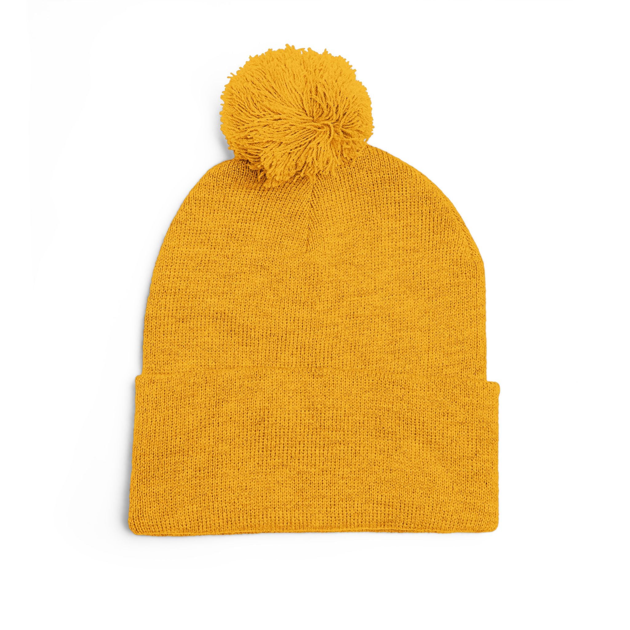 Yah Got Me Pom Pom Knit Cap