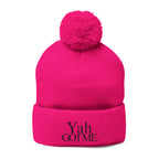 Yah Got Me Pom Pom Knit Cap