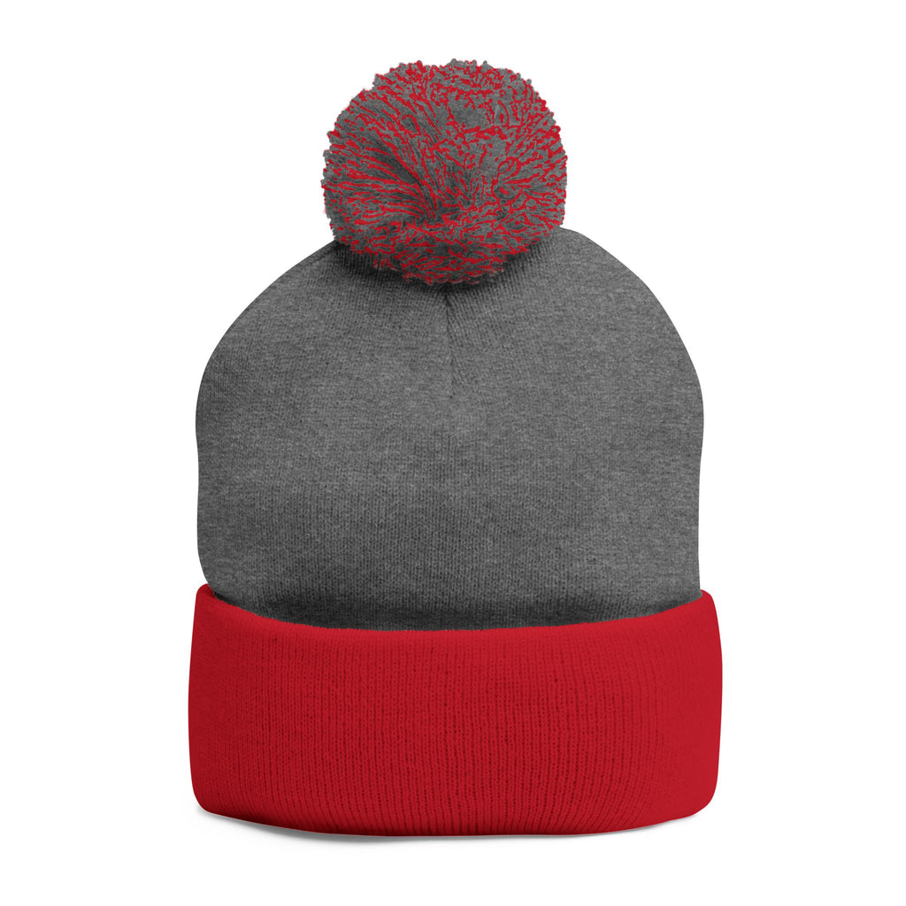 Yah Got Me Pom Pom Knit Cap