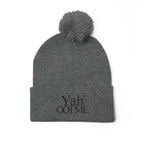 Yah Got Me Pom Pom Knit Cap