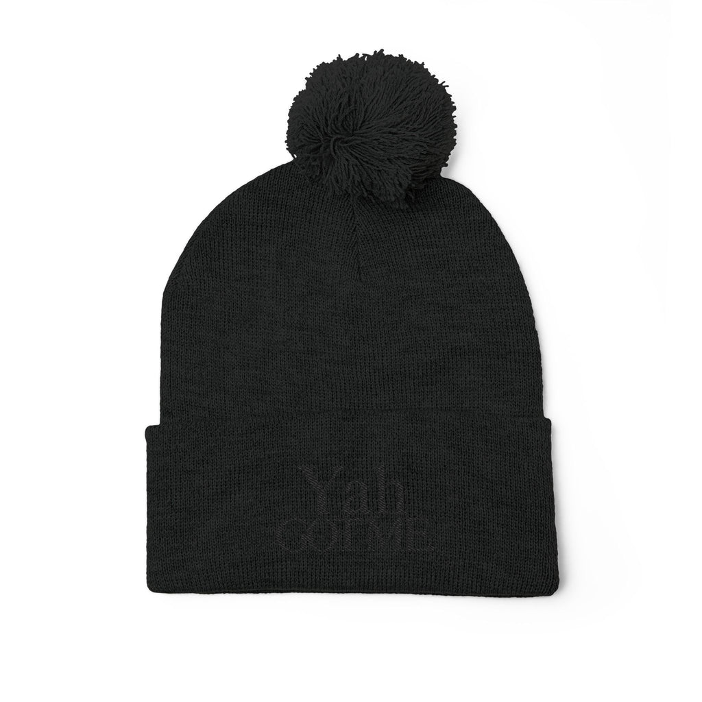 Yah Got Me Pom Pom Knit Cap