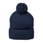 Yah Got Me Pom Pom Knit Cap
