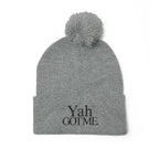 Yah Got Me Pom Pom Knit Cap