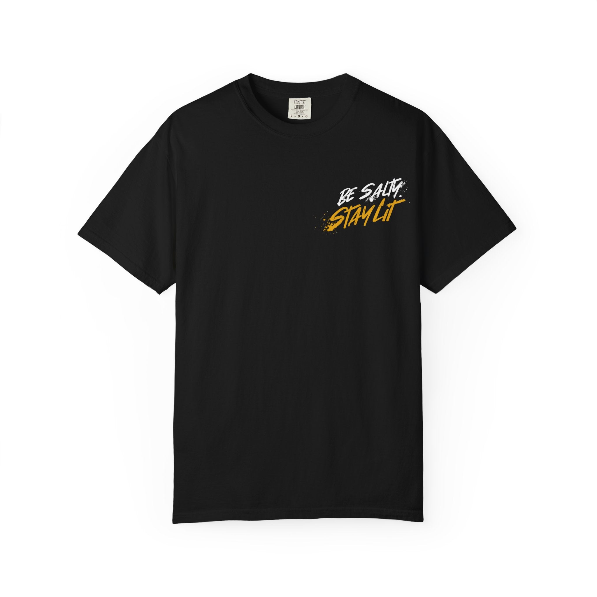 Be Salty Stay Lit T-Shirt — Faith-Inspired Matthew 5:13-14 Graphic Tee